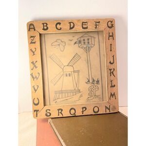 1930s German school ABC frame